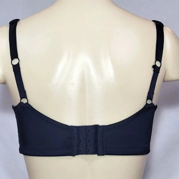 Dr. Rey's Bra Molded Cup Comfort Bra Convertible Underwire Bra 34B Black New wi - Picture 3 of 4
